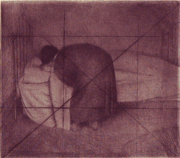 Artist Robert Austin: Child in Bed, 1929