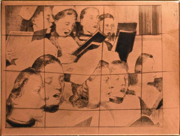 Robert-Austin: The-Choir,-1920