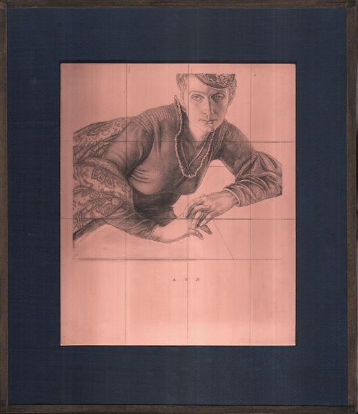 Artist Robert Austin (1895-1973): Portrait of Noel Edwards, 1935-36