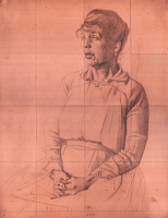Artist Robert Austin: Alice Lush, 1928 (CD 80) - The original copper plate