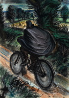 Artist Alan Sorrell: The Postman, sept 1931