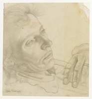 Artist Colin Gill: Self Portrait (?) 1913